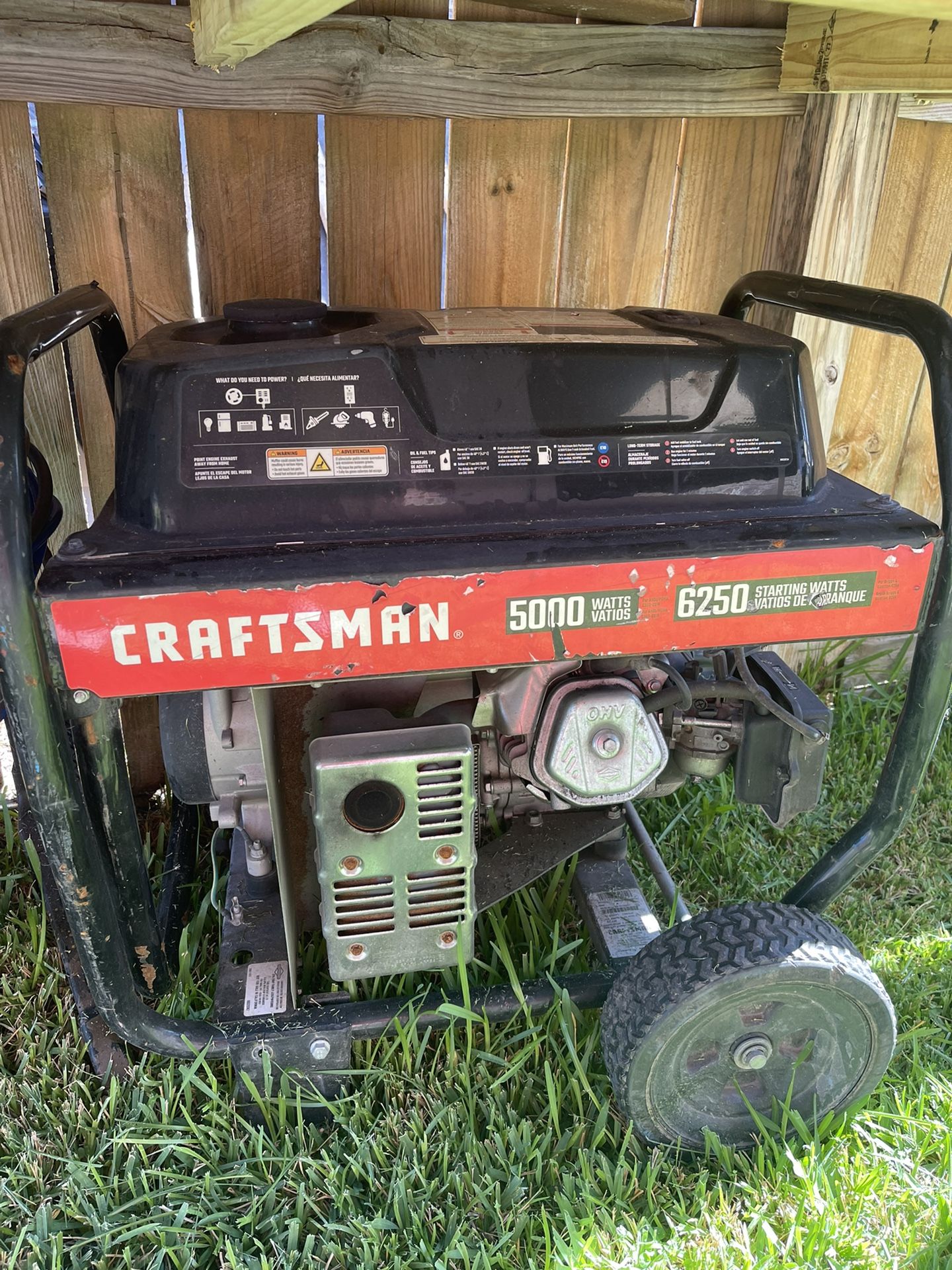 Craftsman Generator