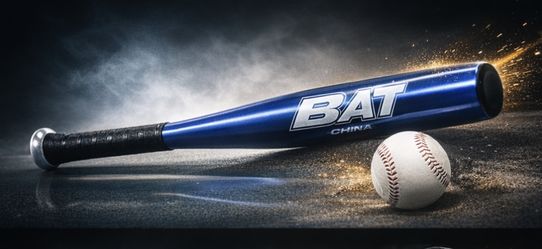 30 Inch Aluminum Alloy Baseball Bat – Lightweight Durable Metal Bat with Non-Slip Grip