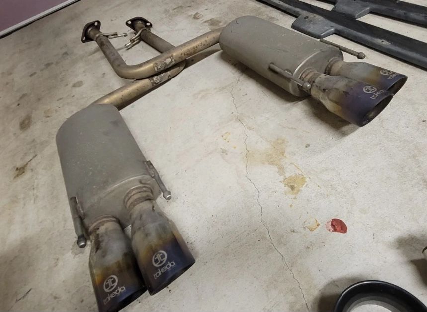 Lexus RC Takeda Exhaust