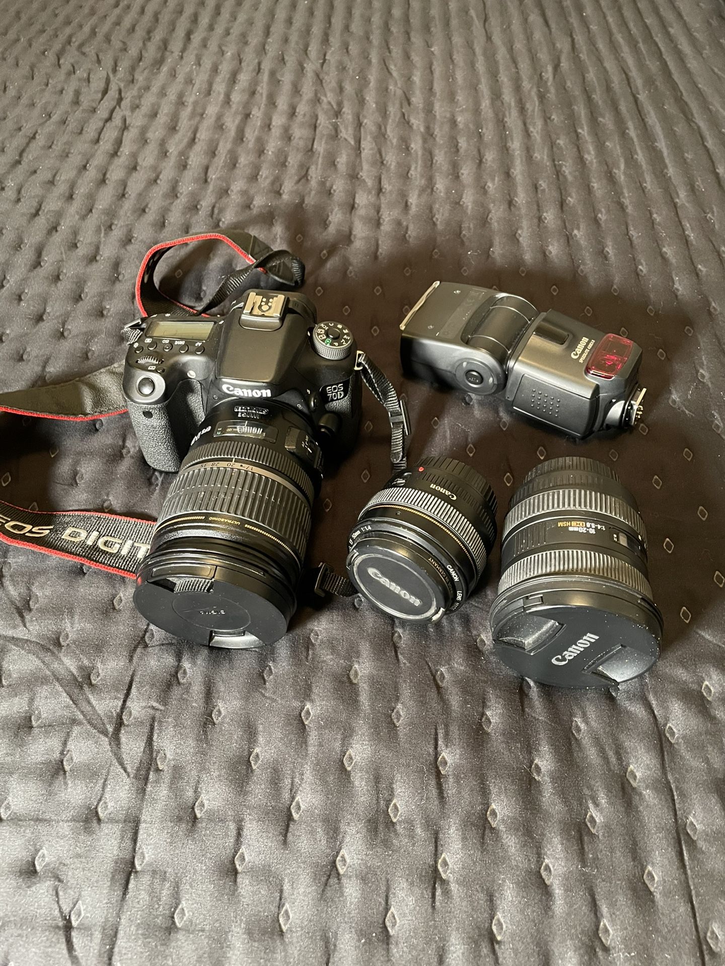 Canon 70d With extras