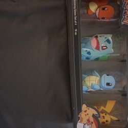 Pokemon Collectible Cups Glass New