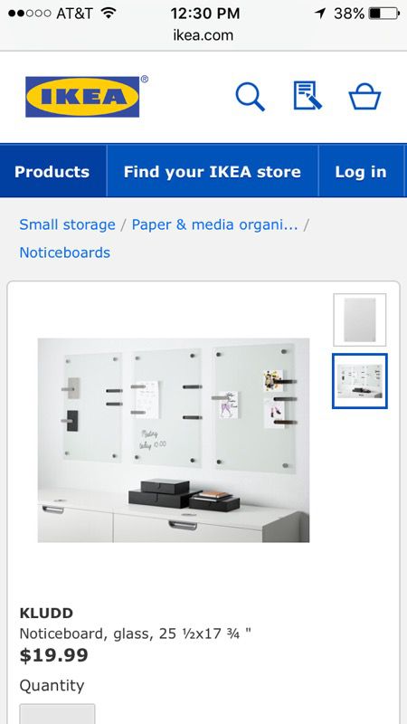 Alice koel In de omgeving van Brand New IKEA Kludd message board for Sale in Waddell, AZ - OfferUp