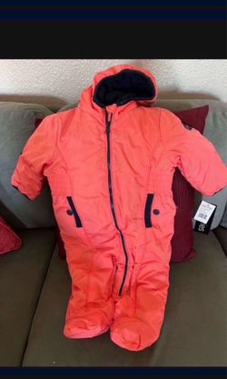 Mameluco Super Calientito   Nuevo Talla De 3/6 Meses Color Como Anaranjado Para Niño O Niña