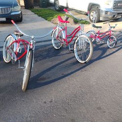 Package Deal $1000 or best offer all 3 bikes.