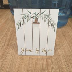 "You And Me" Photo Holder For Wedding 
