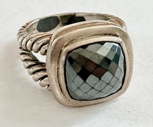 David Yurman sterling sliver 925 ring  size 10