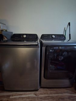 Samsung Washer and Dryer. Electric