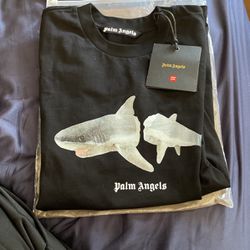 Palm Angels Shark Shirt Size Medium 