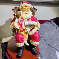 Stanford University Santa Christmas Statue 2001 Limited Edition 