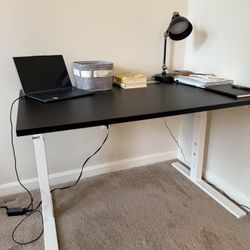 Full Scape Office Or Study Table - Can Adjust Height