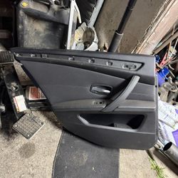 2009 BMW 535i Door Panel rear Driver Side