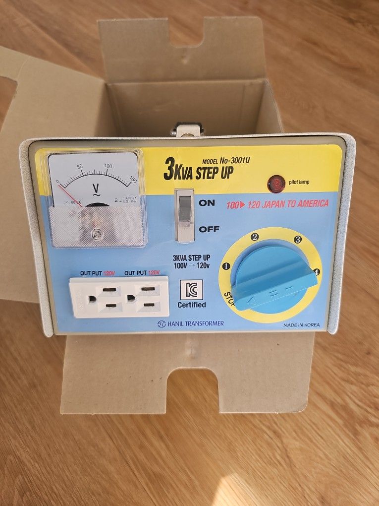 Step-Up Transformer (100v To 120v)