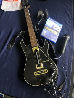 Ps4 guitar, mic & Ps3 camera only $20
