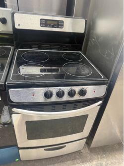 stove 24 inches glass top ge