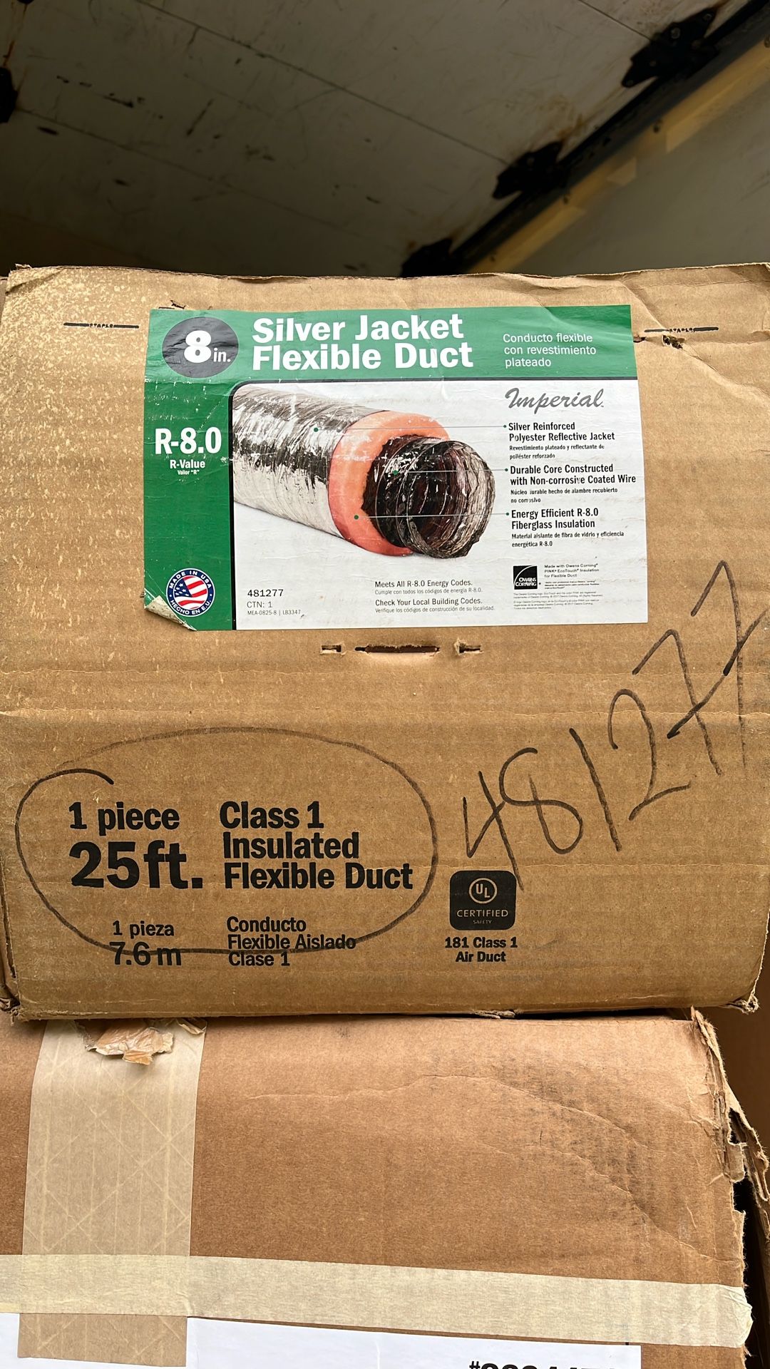 Silver jacket, flexible duck