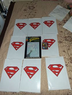 The adventures of superman comic books