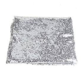 Round Sequin Tablecloth Cover, 118-Inch