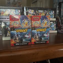 Pokemon Cards Surging Sparks Booster Bundle 