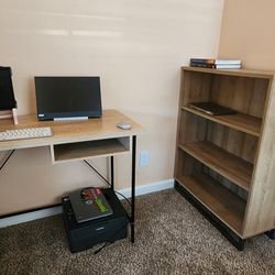 Target Desk And Bookcase