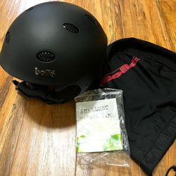 Bollé Ski / Snowboard Helmet (Dirty 8 Series) - Matte Black - Size Small
