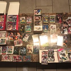 Massive Football Baseball NBA Card Collection