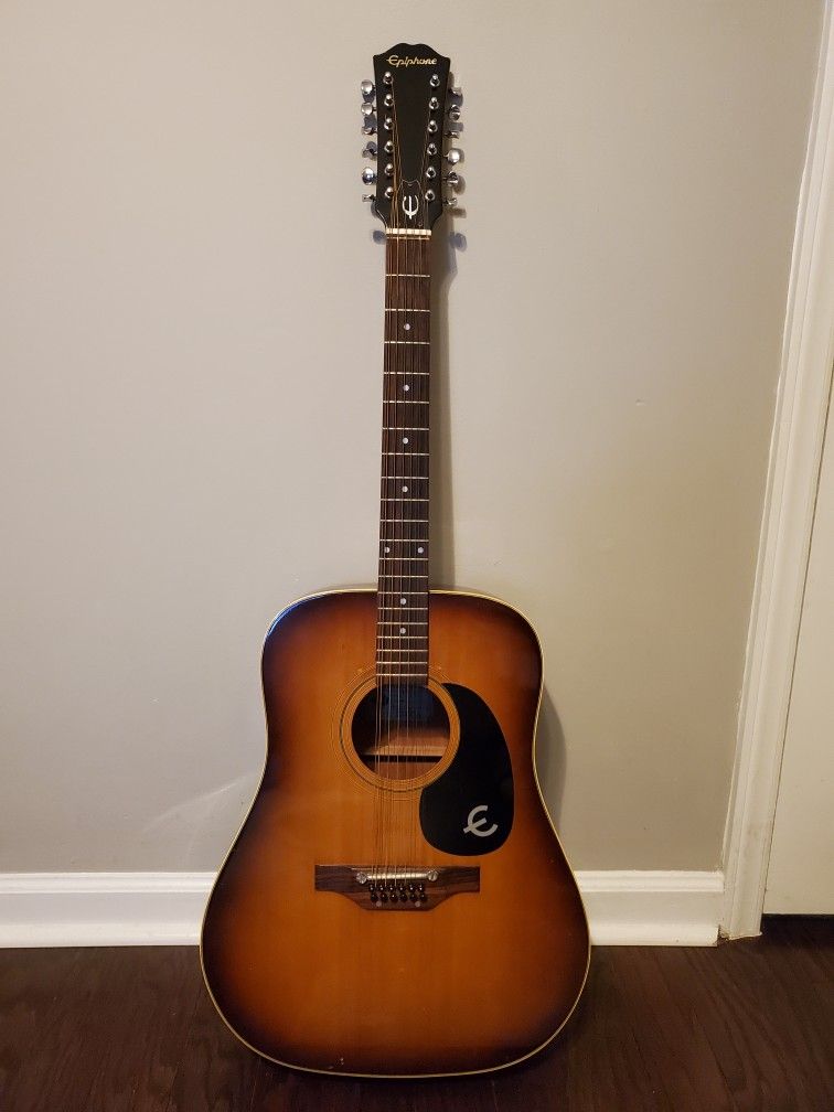 FT-160 Epiphone 12-string Guitar 