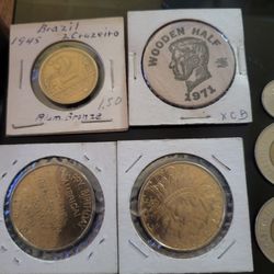 Older Foreign And American Coins