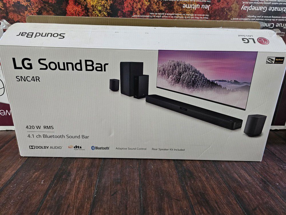 Vizzio Sound Bar With Subwoofer Blu-ray Included