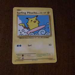 Surfing Pikachu