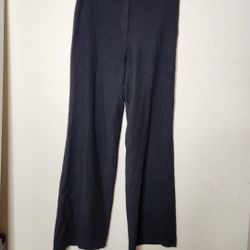 90s Talbots Heritage Wide Leg Pants. Black. Size 6