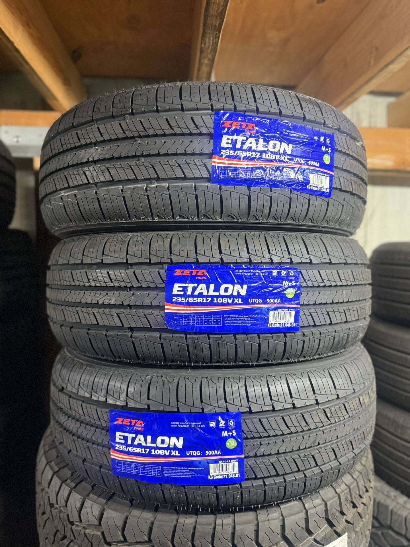 235/65/17 Zeta Tires‼️ EACH TIRE $99/ CADA LLANTA- INSTALLED AND BALANCED