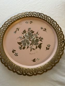 Pretty Vintage Serving Tray 