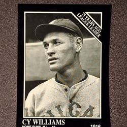 1991 Sporting News CY Williams Chicago Cubs #154 Baseball Card 1916 Vintage Collectible Sports Conlon Collection MLB