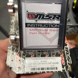 Dirt bike MSR Chart Holder, Enduros
