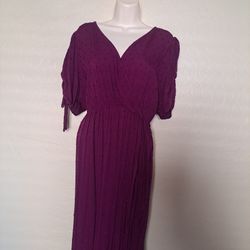 New, Torrid, Dress, Plus, Plus Size, 1x, 14/16, Plum, Lbd, Party