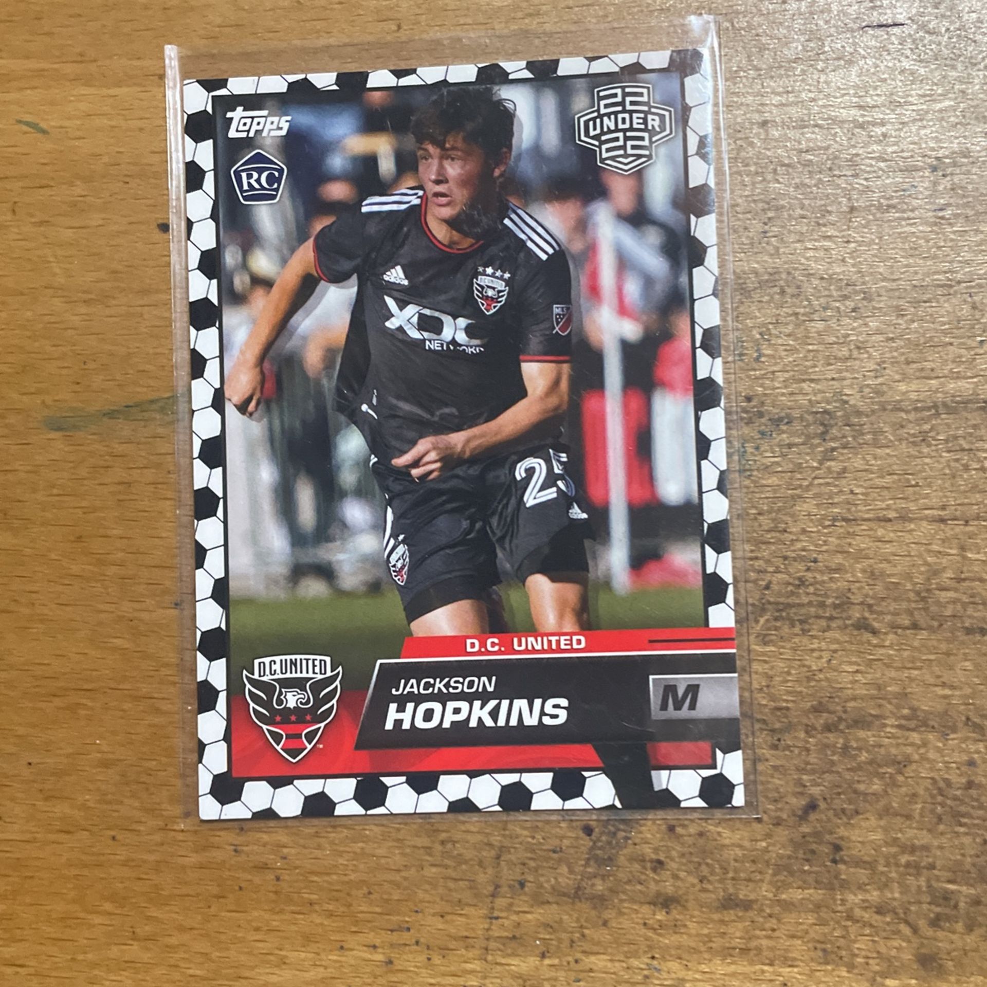 2023 TOPPS MLS JACKSON HOPKINS TILES U22 ROOKIE