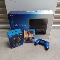 Playstation gaming console PS4 holiday bundle