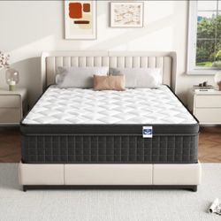 12 inch Full Size Hybrid Mattress