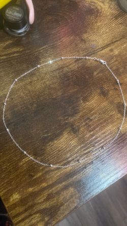 Silver necklace
