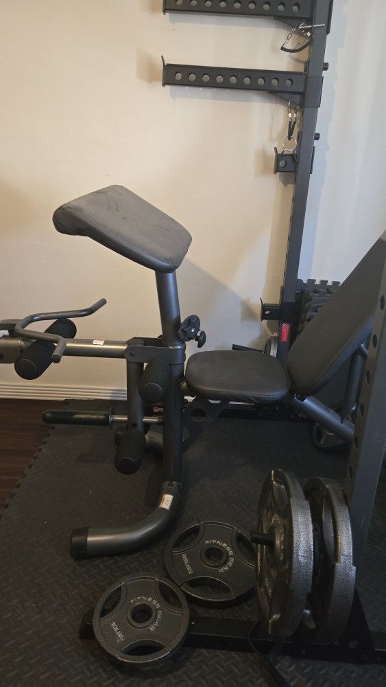 Full Gym Set With Weights