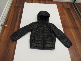 Boys 4/5T Black Winter Jacket, Primary