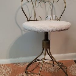 Vintage Swivel Vanity Chair