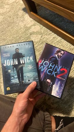 John Wick 1+2 movies DVD