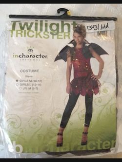 Twilight Trickster Vampire Tween Costume
