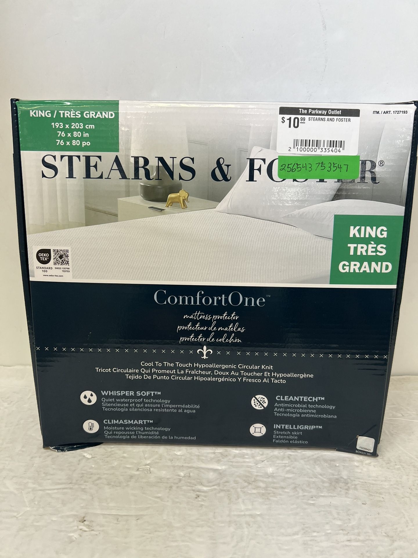 Stearns & Foster Comfort One Mattress Protector King