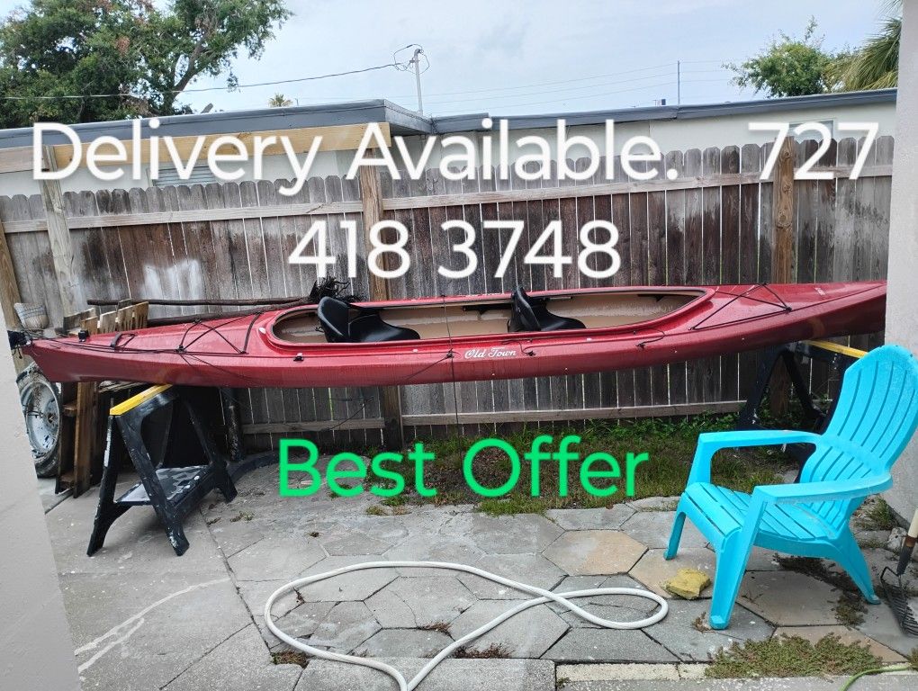 2,Seat Kayak Clean Nice Best Offer 