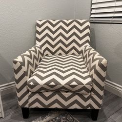 Set Of 2 Armchair Gray & Off White $49 Each