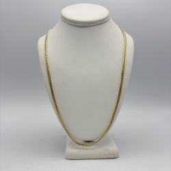 10kt Yellow Gold 30” Miami Cuban Link Chain