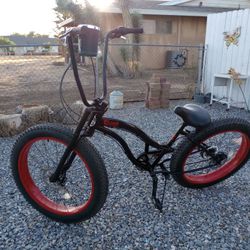 7 Speed 26 Inch Slugo S S Beach Cruiser Bicycle High Rise Handle