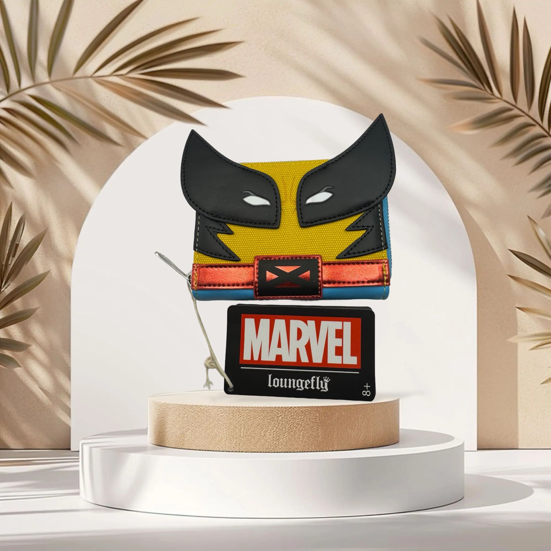 Loungefly Marvel X-Men Wolverine Wallet Zip Around New With Tags MVWA0217